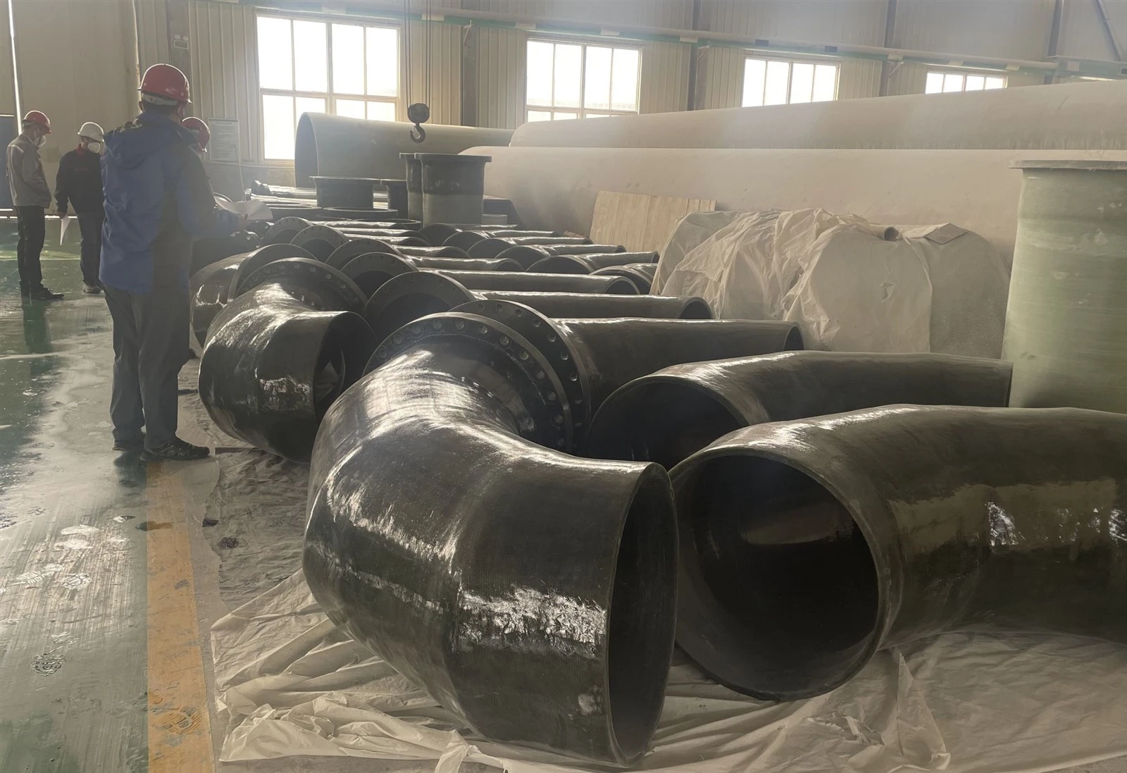 BASF Inspection FRP Elbow BASF Inspection FRP Elbow